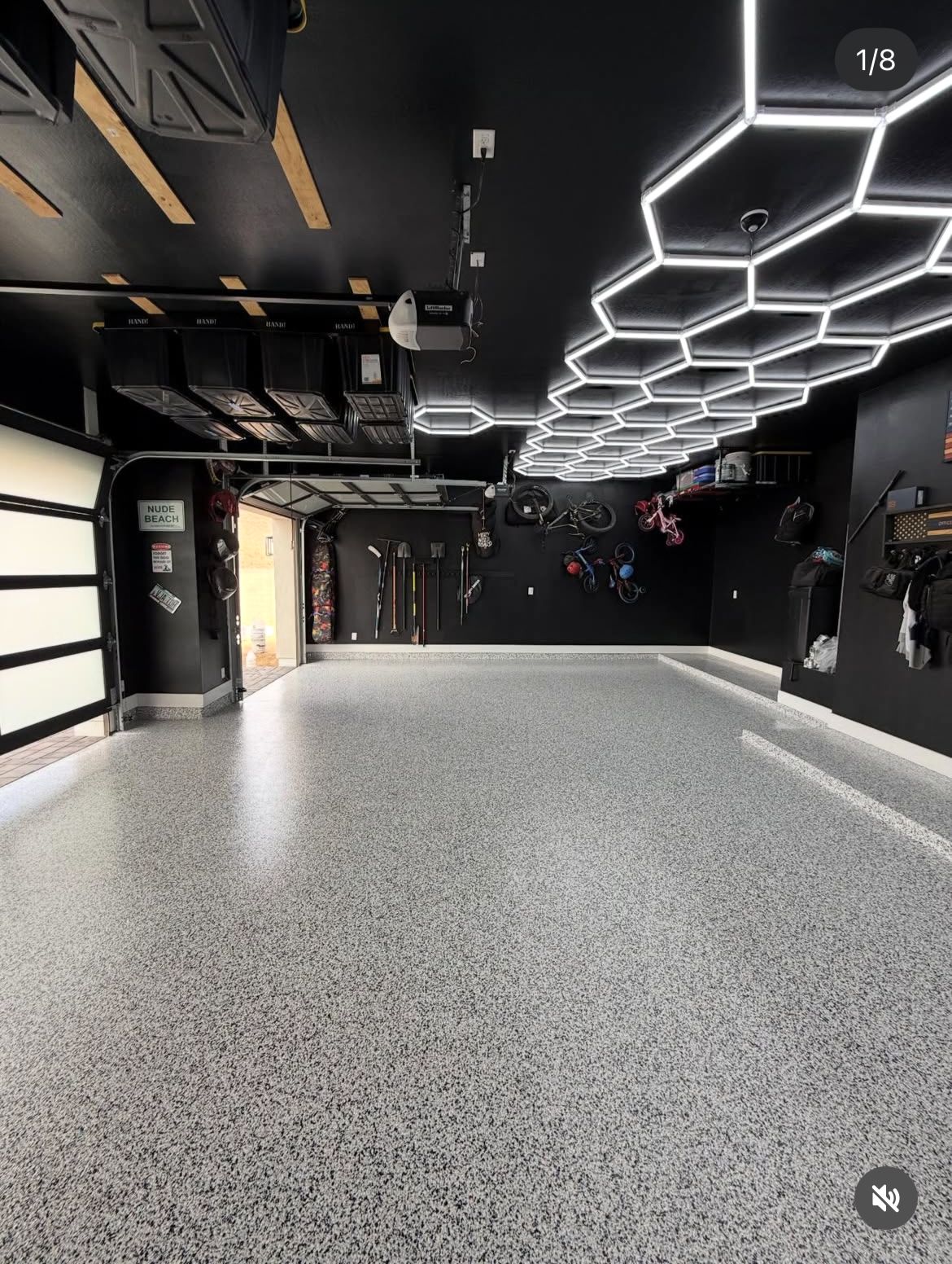 Studio Flake epoxy vloer
