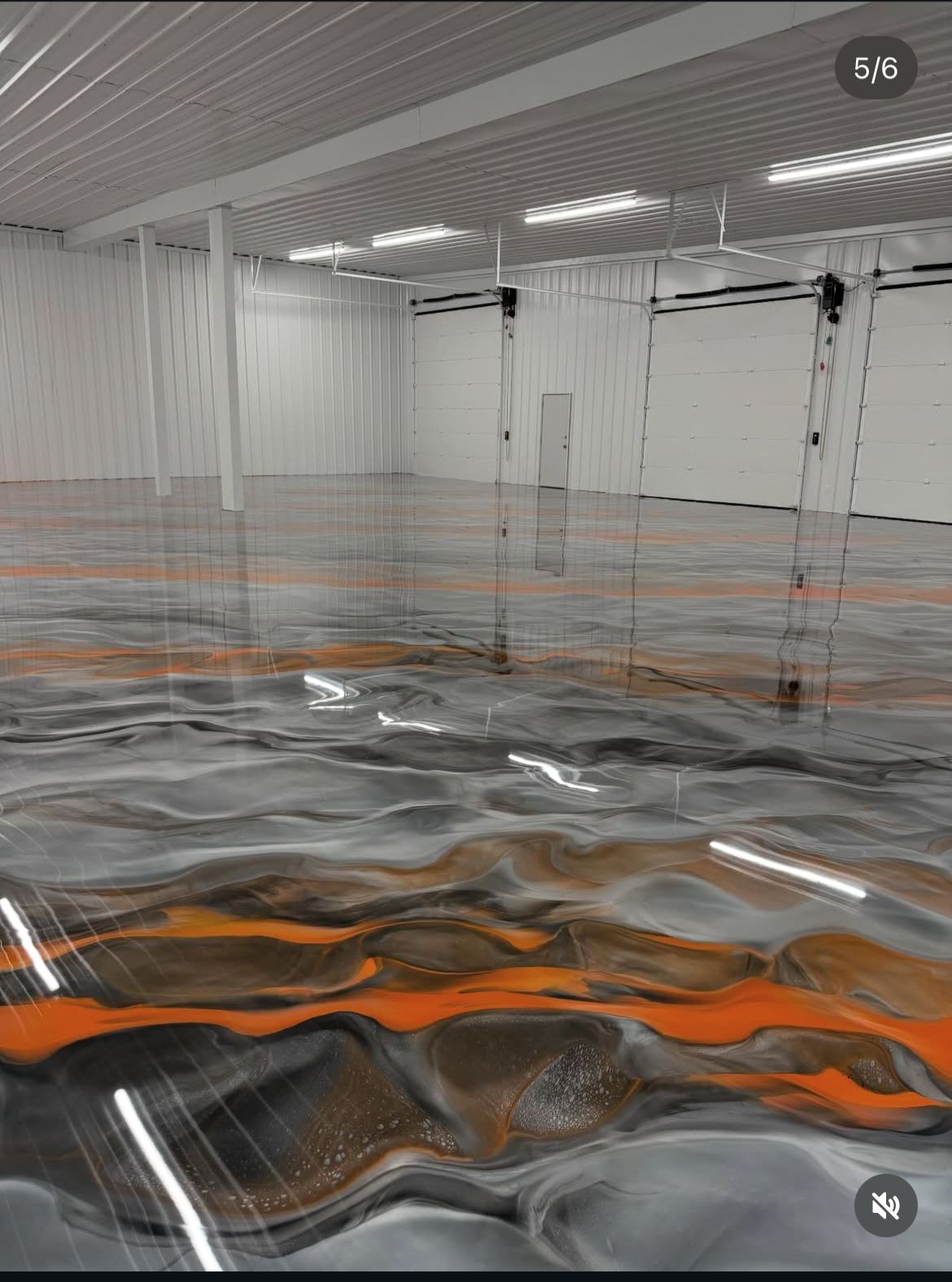Ember epoxy vloer